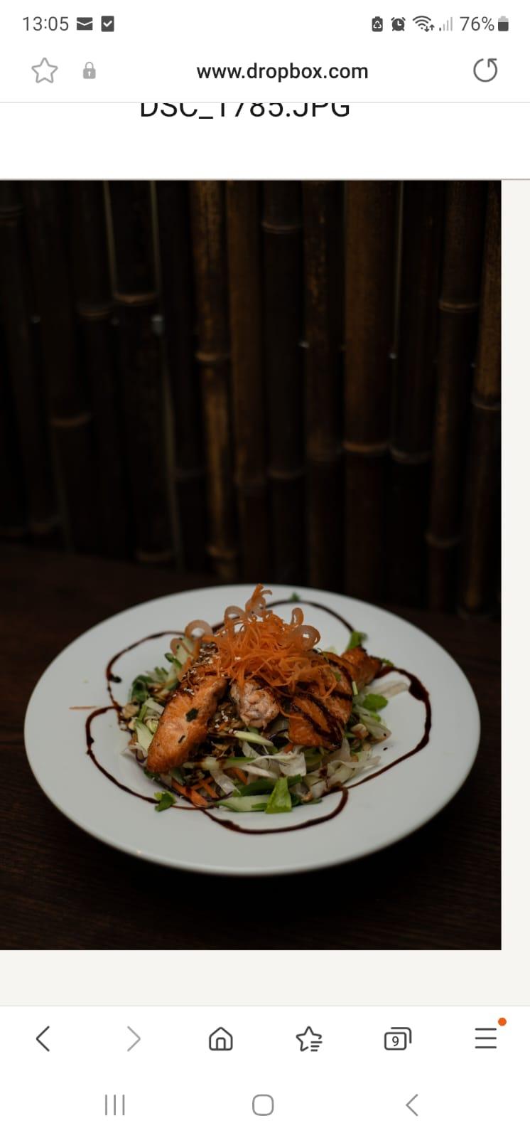 Pho Xao Ca Hoi - Würzig gegrillter Lachs mit Teriyaki-Sosse