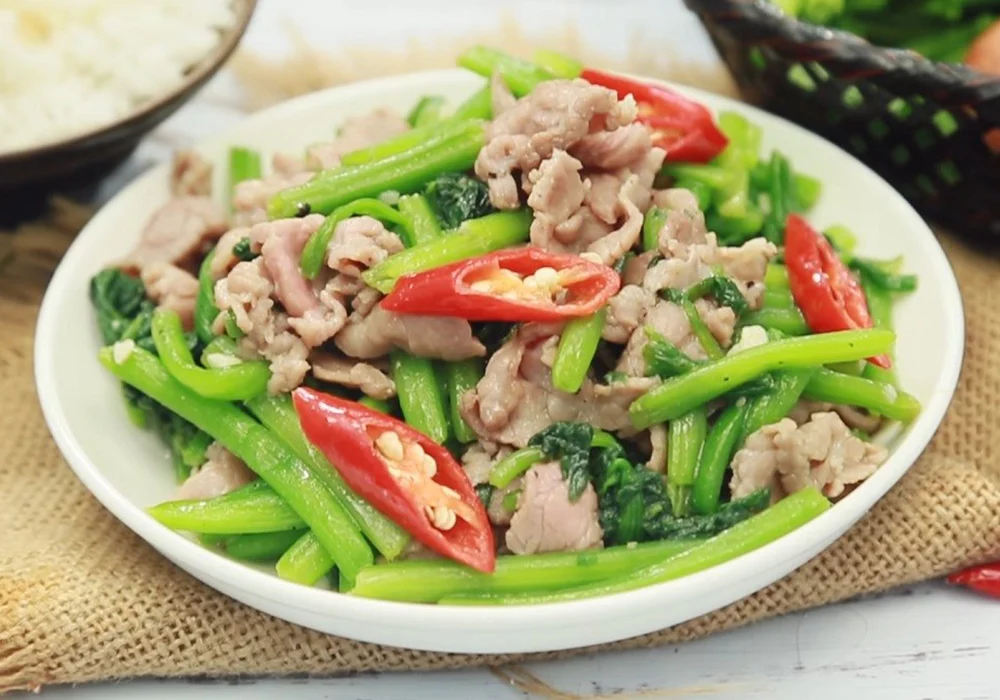 Bò Xào Rau Củ