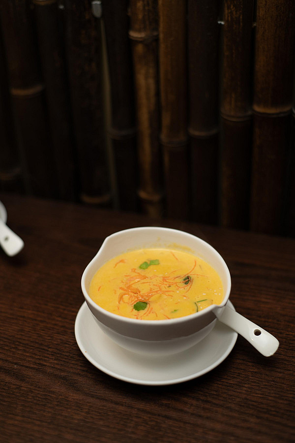 Sup Xoai - cremige Mangosuppe (vegetarisch)