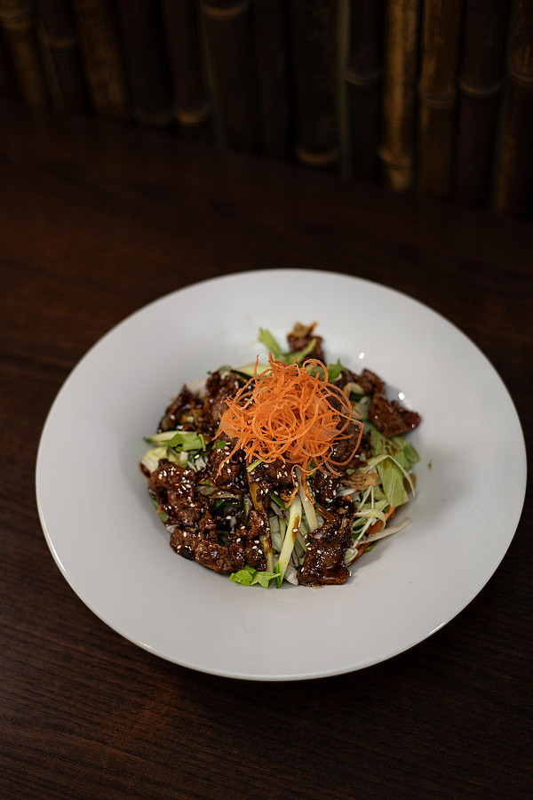 Phở Kokoscreme mit würzig gegrilltem Rindfleisch