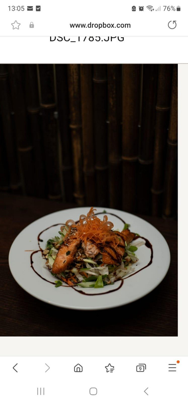 Pho Xao Ca Hoi - Würzig gegrillter Lachs mit Teriyaki-Sosse
